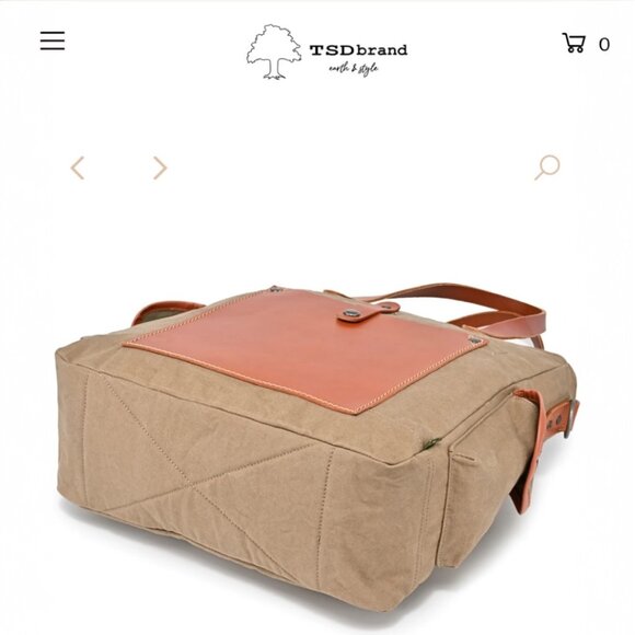 Super Horse Leather Tote Bag  (14x17) - Picture 14 of 16